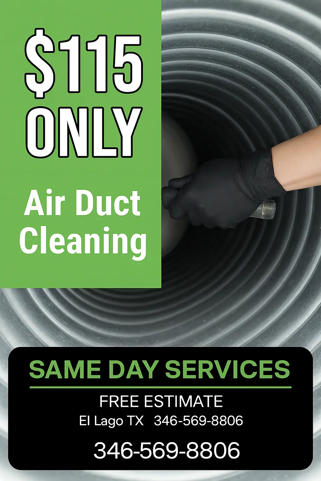 Air Duct Vent Cleaning El Lago TX Coupon
